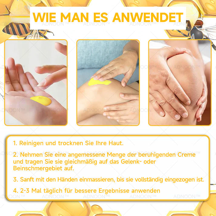 ADNOONâ˘đ¸Botulinum Toxin & Bienenvenom Schmerzlindernde Knochenheilcreme