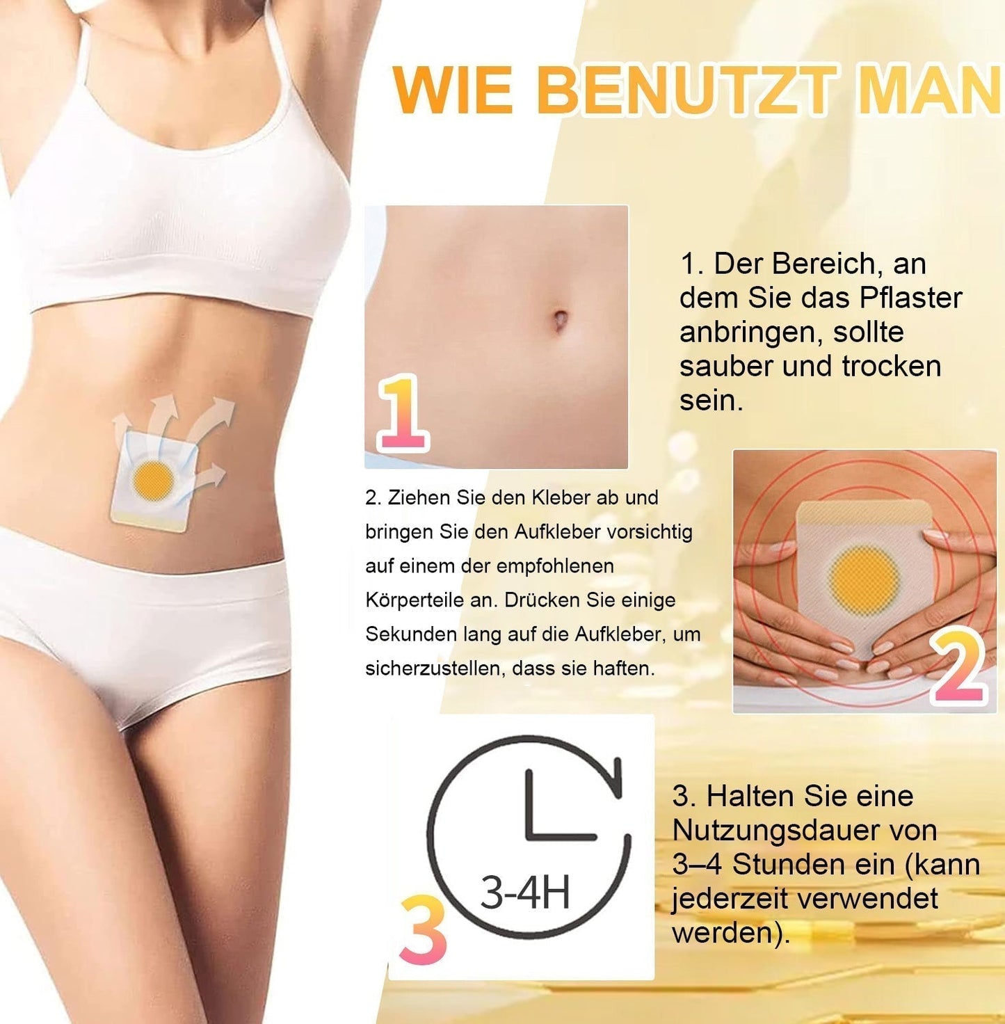 🐝✨ AFGAFG™🌿🌿 Bienen-Venom Lymphatischer Drainage Schlank-Patch【Empfohlen vom Arzt - Geeignet für Männer und Frauen】