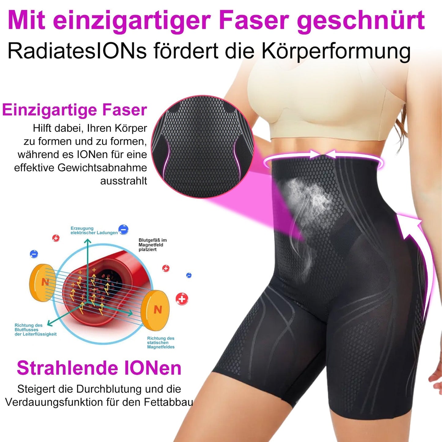 KaaLa™🔥🔥Negative Ion Fettverbrennende, Bauchstraffende, Entgiftende Formhosen【Letzte 20 Minuten, begrenztes Angebot: 60% Rabatt】