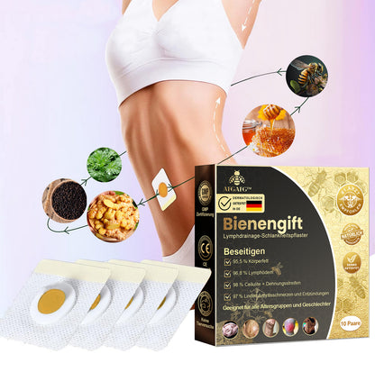 AFGAFG™🐝🐝 Bienen-Venom Lymphatischer Drainage Schlank-Patch【Empfohlen vom Arzt - Geeignet für Männer und Frauen】